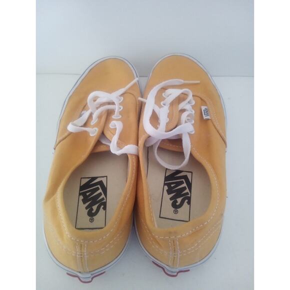 Vans Authentic Women’s Size 7 Canary Yellow Casual/Dress Sneakers - Picture 3 of 6